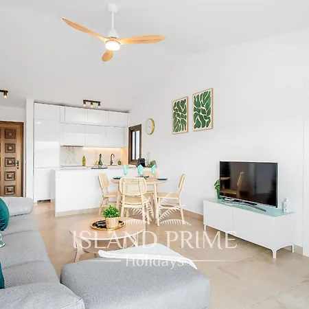 דירה Stunning Ocean Views Holiday With Heated Pool In Amarilla Golf סן מיגל דה אבונה
