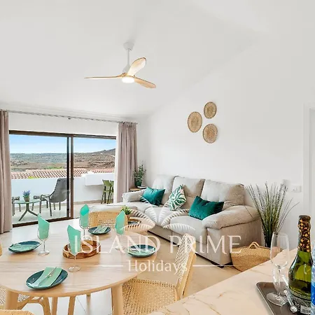 Stunning Ocean Views Holiday With Heated Pool In Amarilla Golf סן מיגל דה אבונה